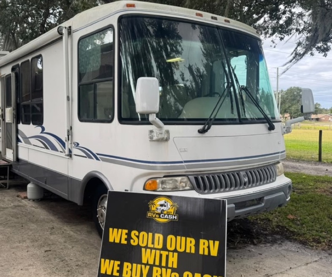 Low-mileage motorhome bought in The Villages, Florida